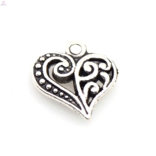 Hanging heart charms,heart charms bulk jewelry